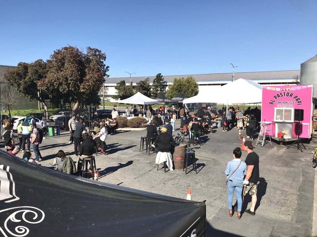 an outdoor event