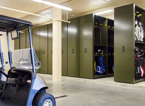 storage of golf club